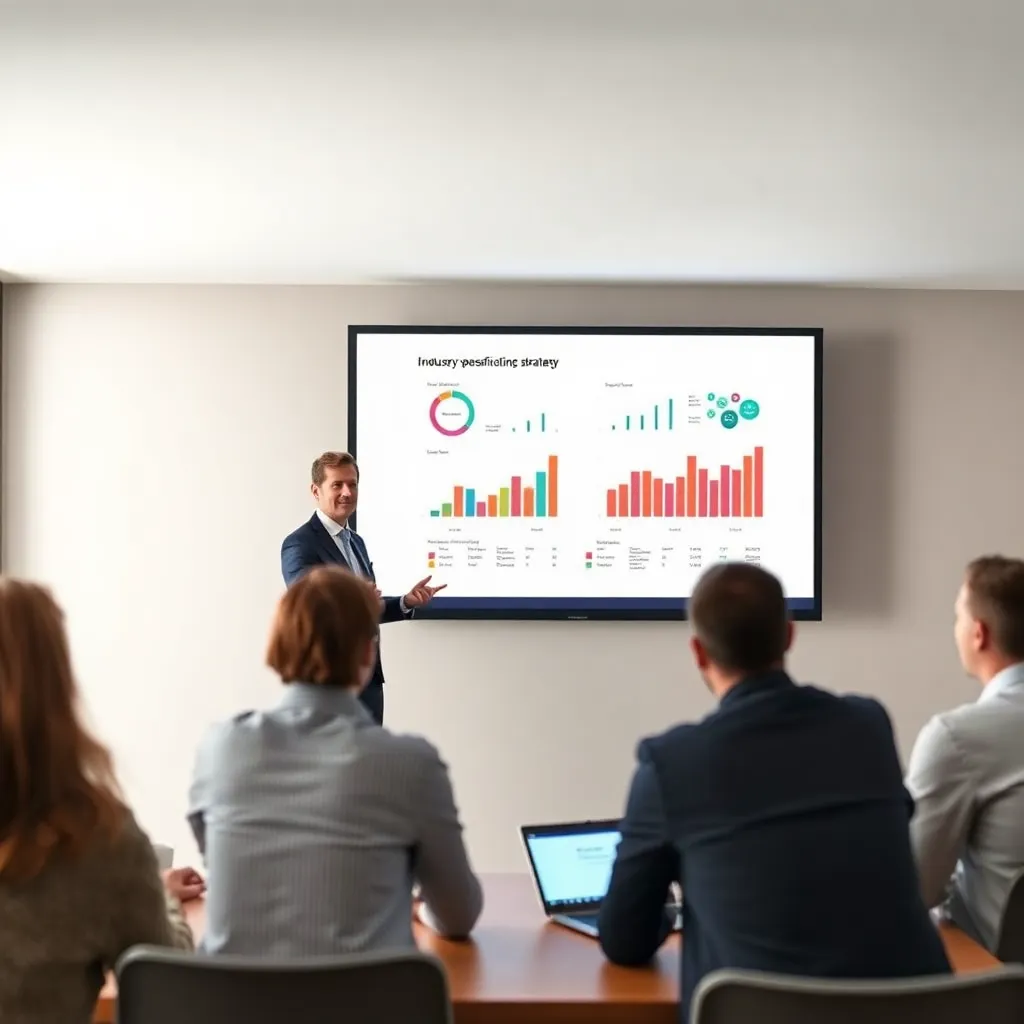 Consultant presenteert branchespecifieke strategie aan Nederlandse ondernemers