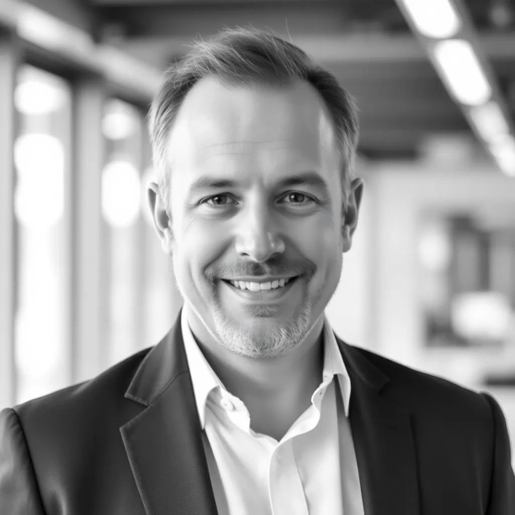 Portret van Jan de Vries, Managing Partner met 20 jaar ervaring in strategisch management