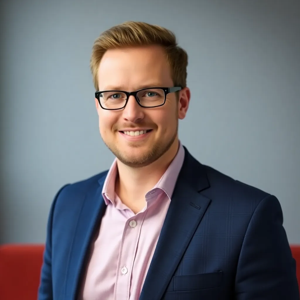 Portret van Sander de Boer, Oprichter van een succesvolle Nederlandse startup